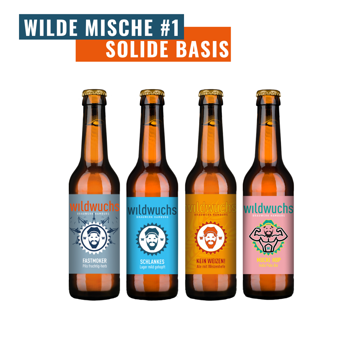 Wilde Mische #1 – Solide Basis (24x 0,33l)