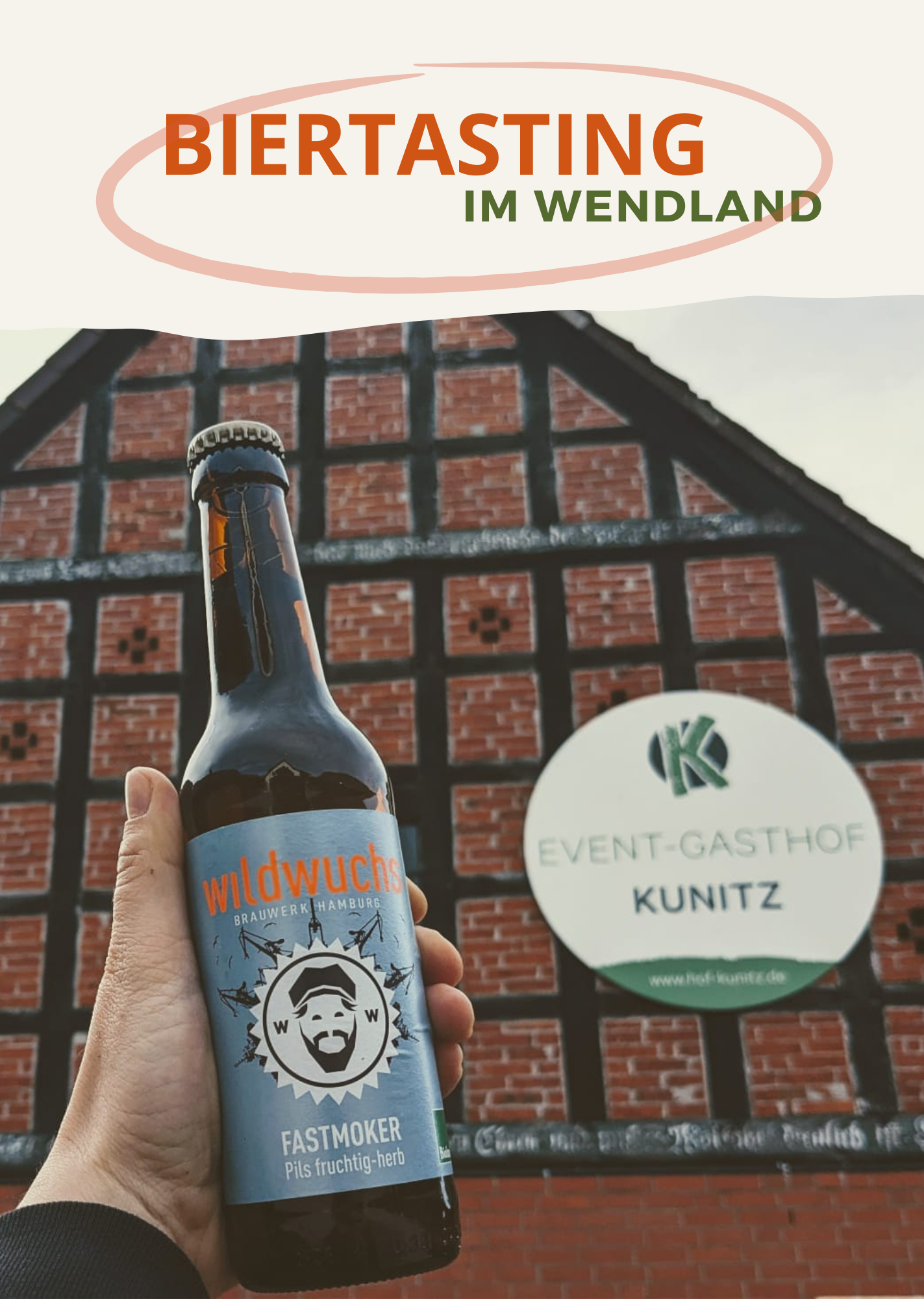 Biertasting im Wendland: Wildwuchs x Event-Gasthof Kunitz 